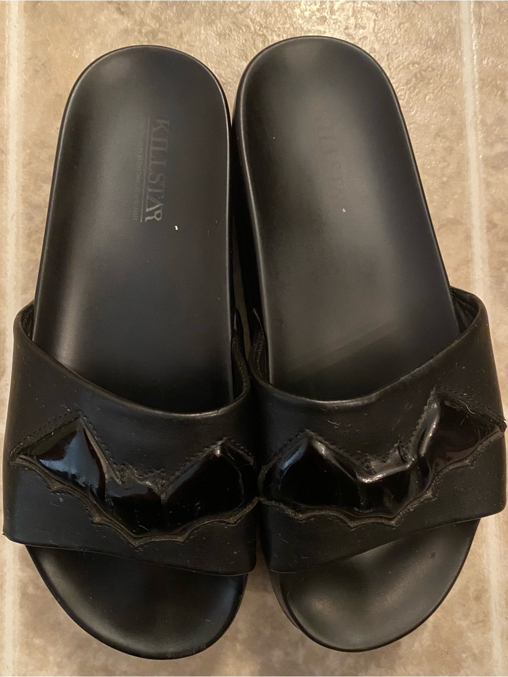 Killstar Bloodbath platform sandal slides US 6